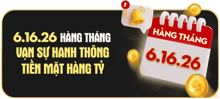 Sự kiện khuyến mãi nổ hũ